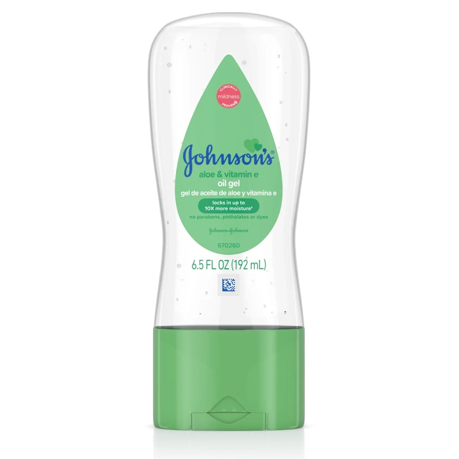 Johnson's Aloe & Vitamin E Oil Gel at Cosmetic House.lk