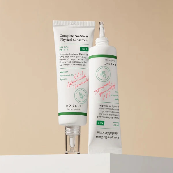 AXIS-Y Complete No-Stress Physical Sunscreen at Cosmetic House.lk