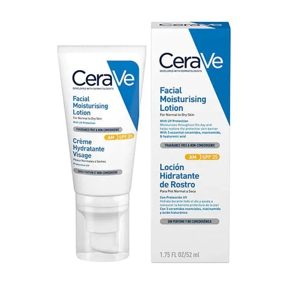 CeraVe AM Facial Moisturizing Lotion 52ml at Cosmetic House.lk