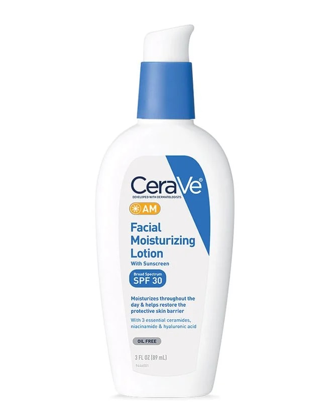 Cerave AM Facial Moisturizing Lotion with Sunscreen at Cosmetic House.lk