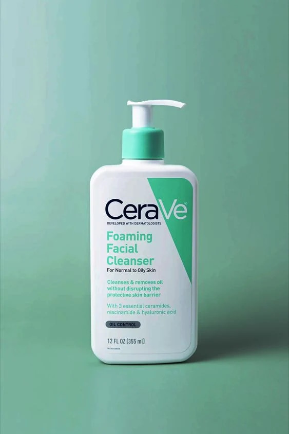 CERAVE Foaming Facial Cleanser 355ml at Cosmetic House.lk