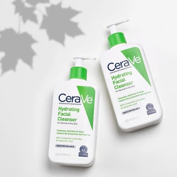 Cerave Hydrating Facial Cleanser 355ml at Cosmetic House.lk