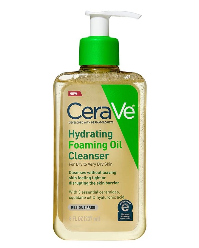 Cerave Hydrating Foaming Oil Cleanser at Cosmetic House.lk