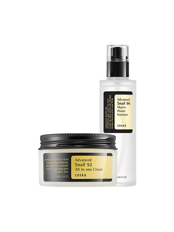 COSRX Repair & Glow Snail Duo (Snail 96 & Snail 92) at Cosmetic House.lk