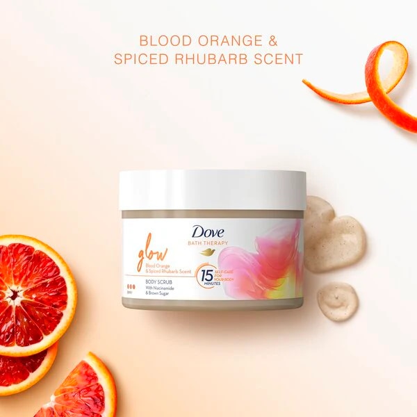 Dove Bath Therapy Glow - Body Scrub at Cosmetic House.lk