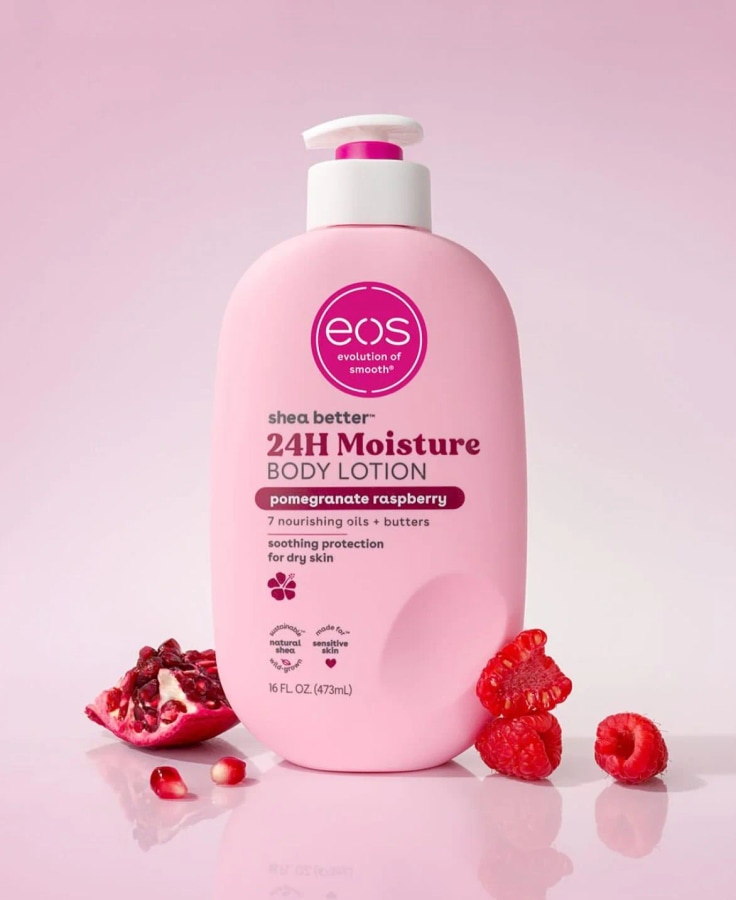 eos Shea Better Body Lotion Pomegranate Raspberry 473ml at Cosmetic House.lk