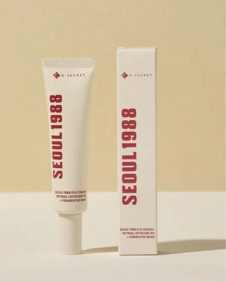 K secret SEOUL 1988 Eye Cream : Retinal Liposome 4% + Fermented Bean at Cosmetic House.lk