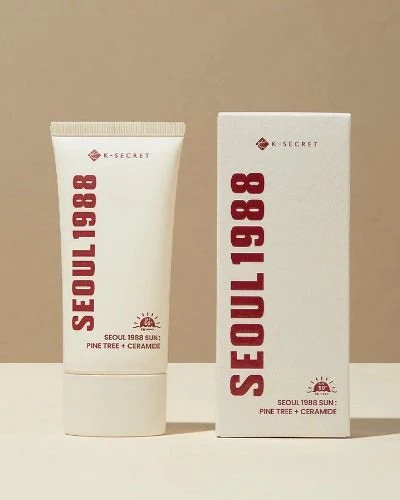 K-Secret Seoul 1988 Sun : Pine Tree + Ceramide, 50Ml 1.69Fl.Oz at Cosmetic House.lk