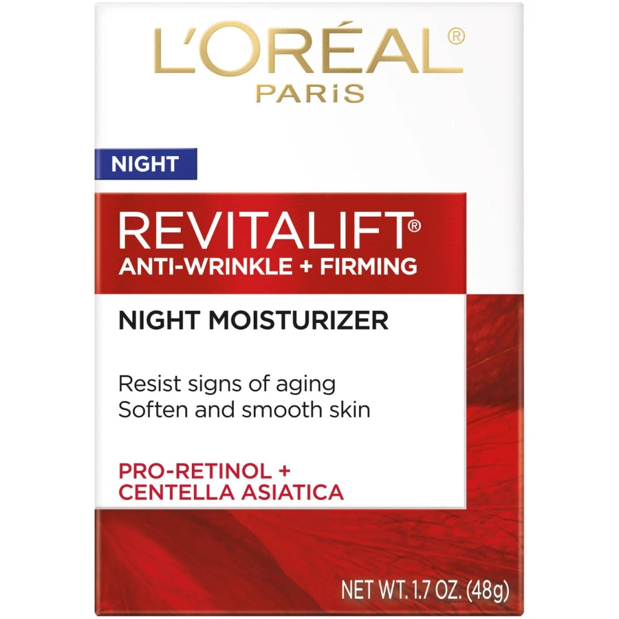 Loreal Revitalift Anti Wrinkle + Firming Night Moisturizer 48g at Cosmetic House.lk