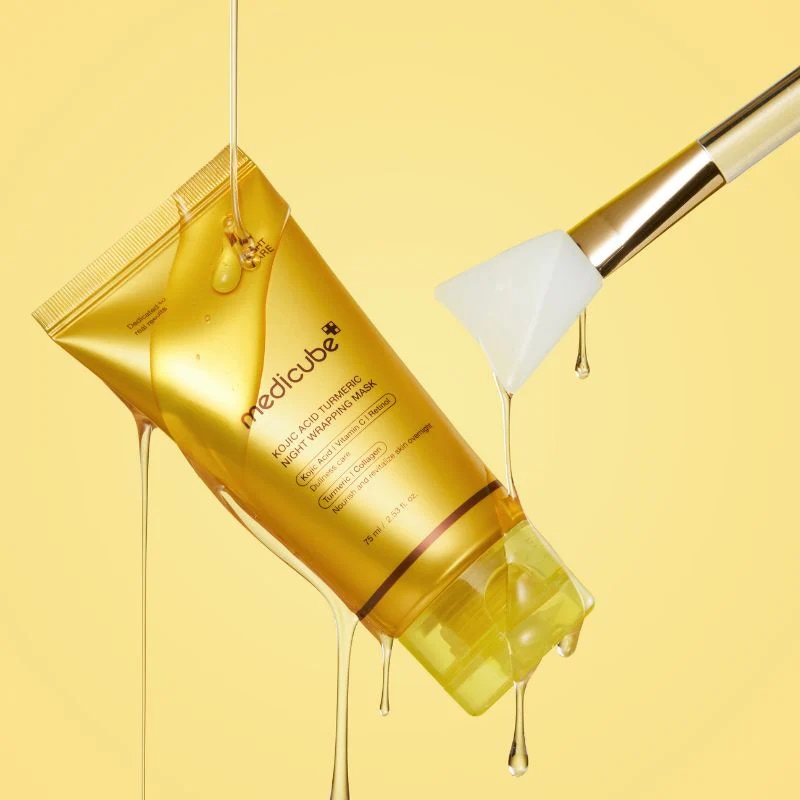 Medicube Kojic Acid Turmeric Night Wrapping Mask 75ml at Cosmetic House.lk