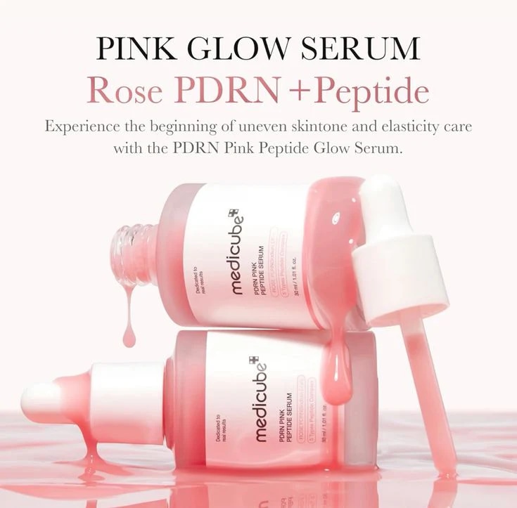 Medicube – PDRN Pink Peptide Serum at Cosmetic House.lk