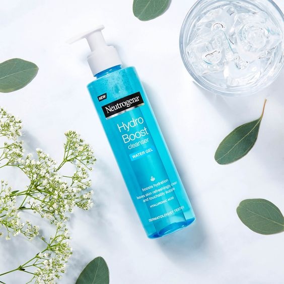 Neutrogena® Hydro Boost Hydrating Gel Cleanser with Hyaluronic Acid, Fragrance Free at Cosmetic House.lk