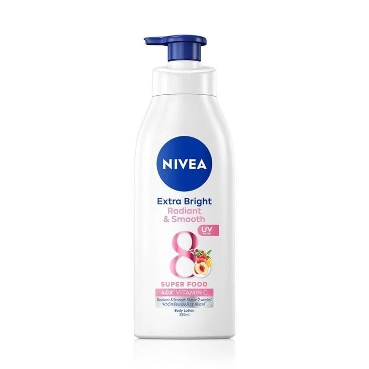 Nivea Extra Bright Radiant And Smooth Lotion UV 380m at Cosmetic House.lk
