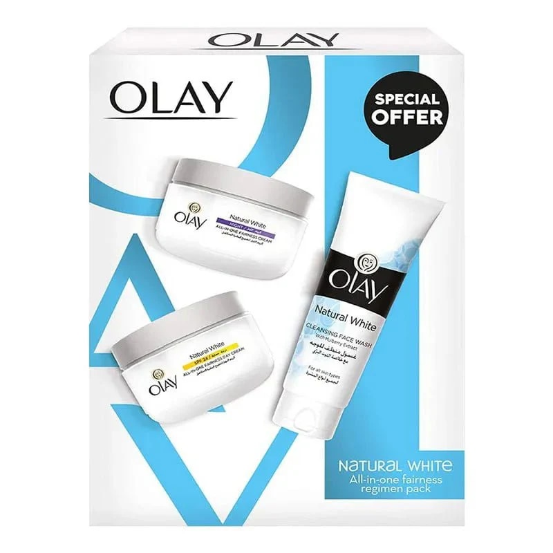 Olay Natural Aura All In One Glow Regimen Pack at Cosmetic House.lk