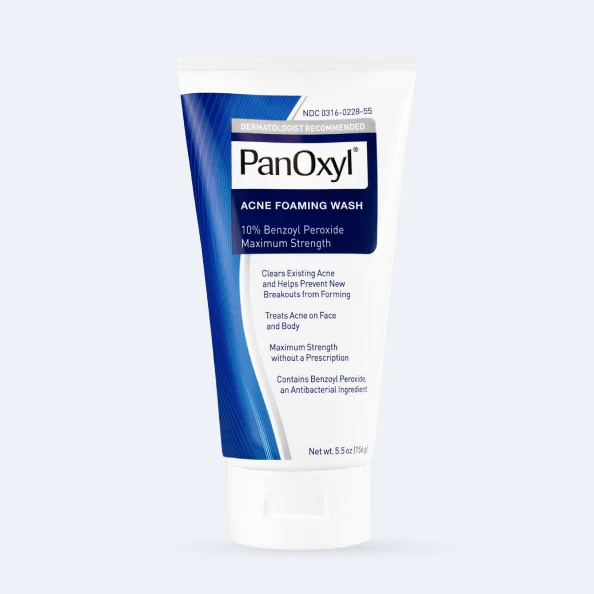 PanOxyl Acne Foaming Wash Benzoyl Peroxide 10% Maximum Strength at Cosmetic House.lk