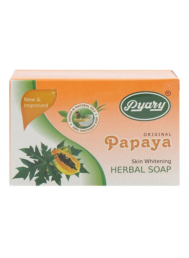 pyary papaya skin whitening herbal soap at Cosmetic House.lk