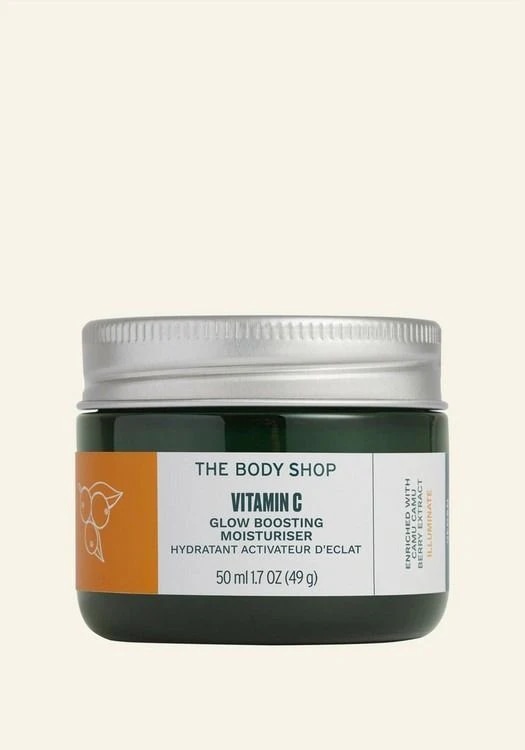 The Body Shop Vitamin C Glow Boosting Moisturiser 50g at Cosmetic House.lk