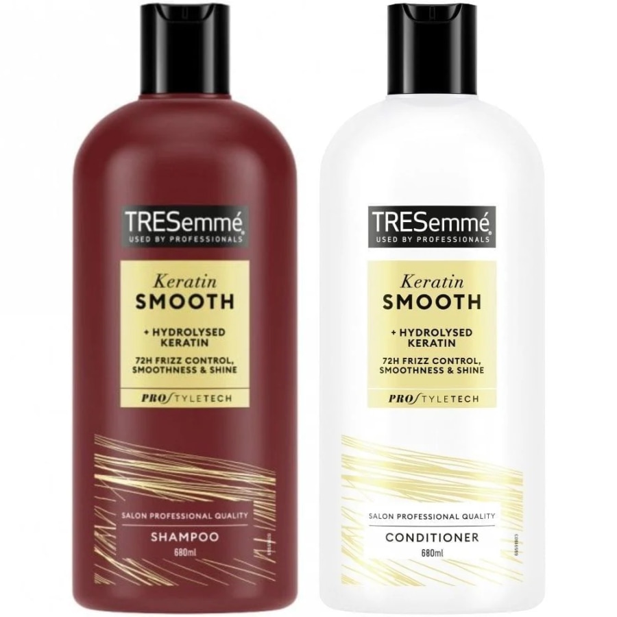 Tresemme keratin Smooth Shampoo & Conditioner 680ml at Cosmetic House.lk