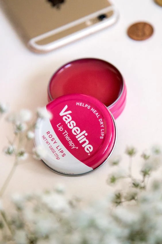Vaseline LIP THERAPY ROSY LIPS TIN at Cosmetic House.lk